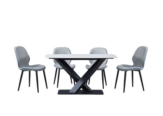 Modieuze Leieettafel, Marmeren Hoogste Rechthoekige Eettafel