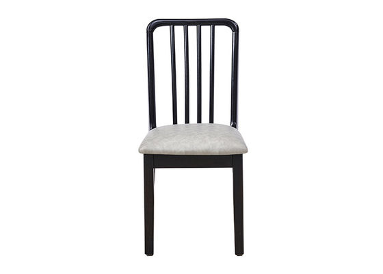 De Houten Beklede Stoelen van de Kunstlederspons, Beklede Zijstoelen zonder Wapens