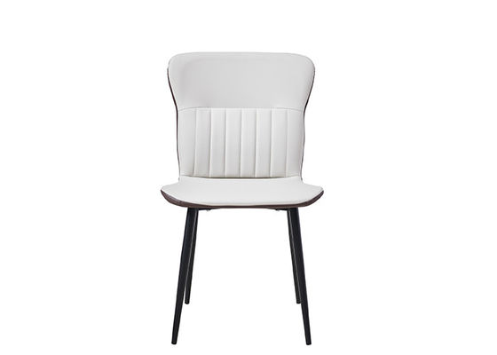 Modieuze Metaal het Dineren Stoelen met Beklede Zetels