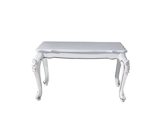 Europese 130x80x76cm Familie Modieuze Marmeren Eettafel