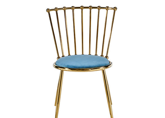 Het Leer en het Staal het Dineren van het bibliothekenroestvrije staal Stoelen
