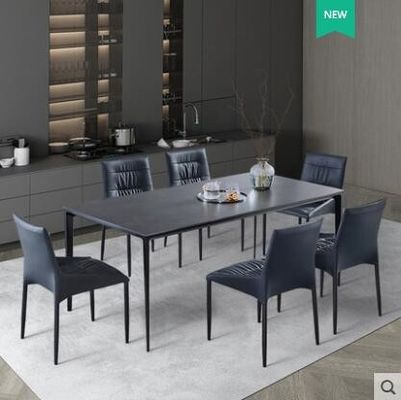 De noordse Lichte Bestand Kras van de Luxe Minimalistische Marmeren Eettafel