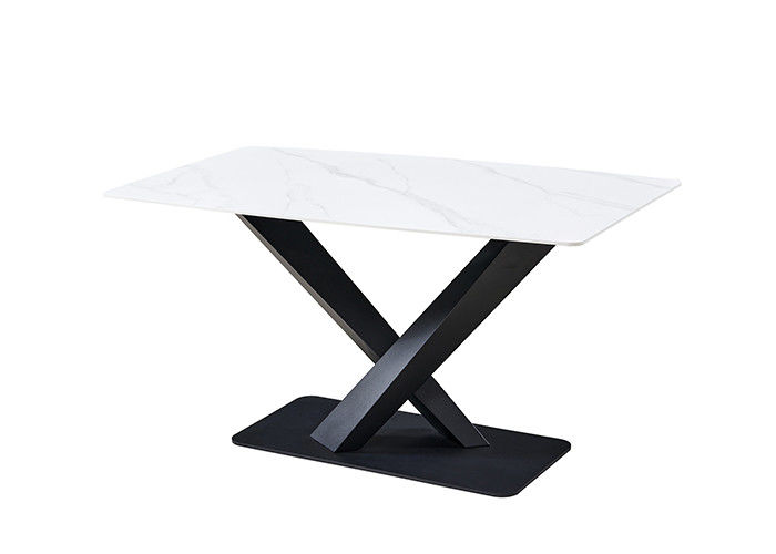 Modieuze Leieettafel, Marmeren Hoogste Rechthoekige Eettafel