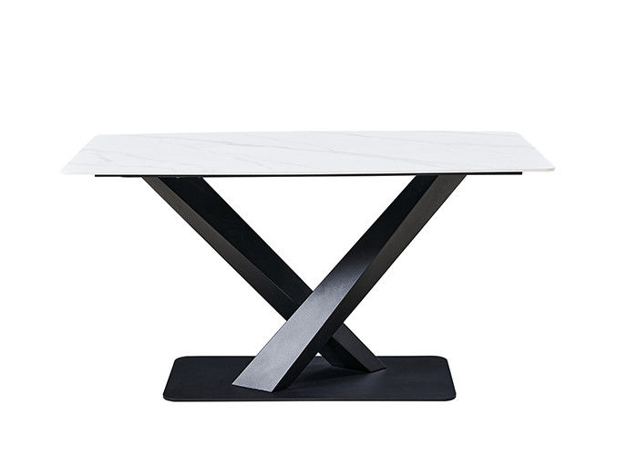 Modieuze Leieettafel, Marmeren Hoogste Rechthoekige Eettafel