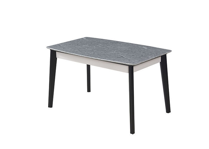 Modieuze Stevige Houten Noordse Marmeren Eettafel
