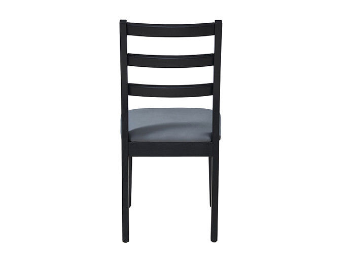 Eenvoudige en Modieuze Zwarte Beklede Eetkamerstoelen
