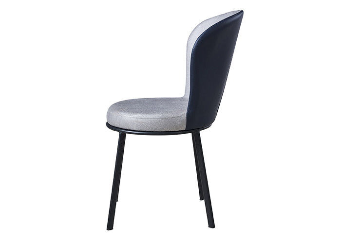 Smeedijzerfamilie Grey Upholstered Dining Chair