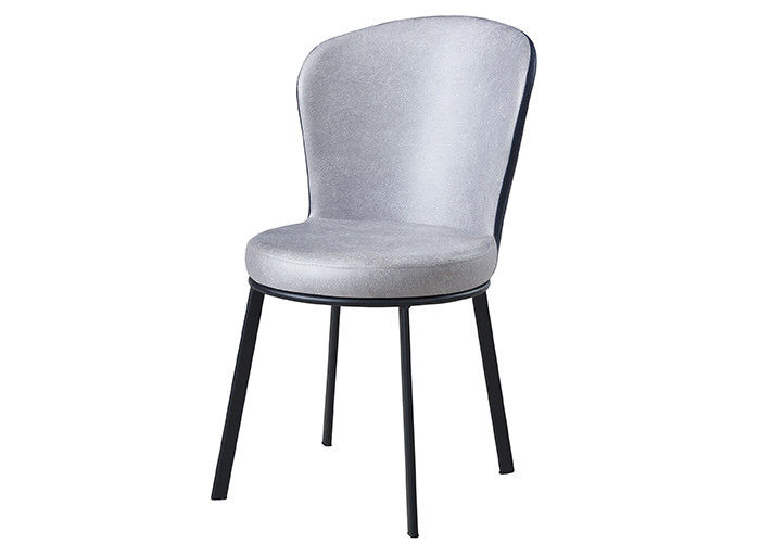 Smeedijzerfamilie Grey Upholstered Dining Chair