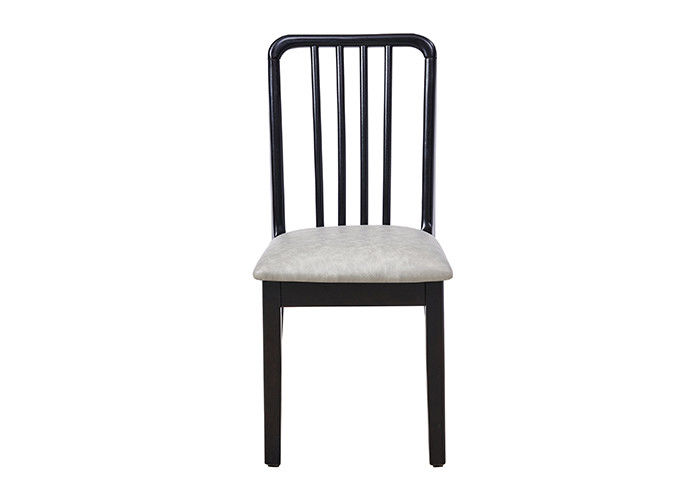 De Houten Beklede Stoelen van de Kunstlederspons, Beklede Zijstoelen zonder Wapens