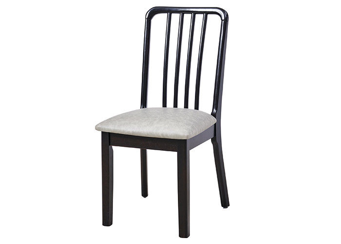 De Houten Beklede Stoelen van de Kunstlederspons, Beklede Zijstoelen zonder Wapens