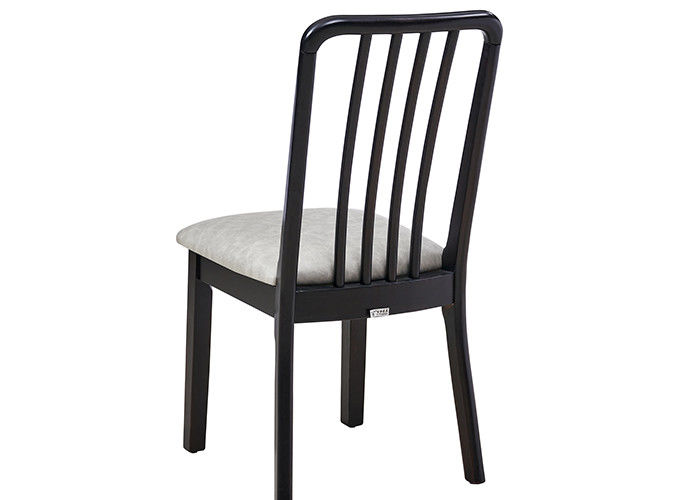 37“ Licht Grey Upholstered Dining Chairs, Beklede Eetkamer Zijstoelen