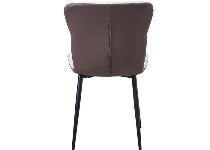 Modieuze Metaal het Dineren Stoelen met Beklede Zetels