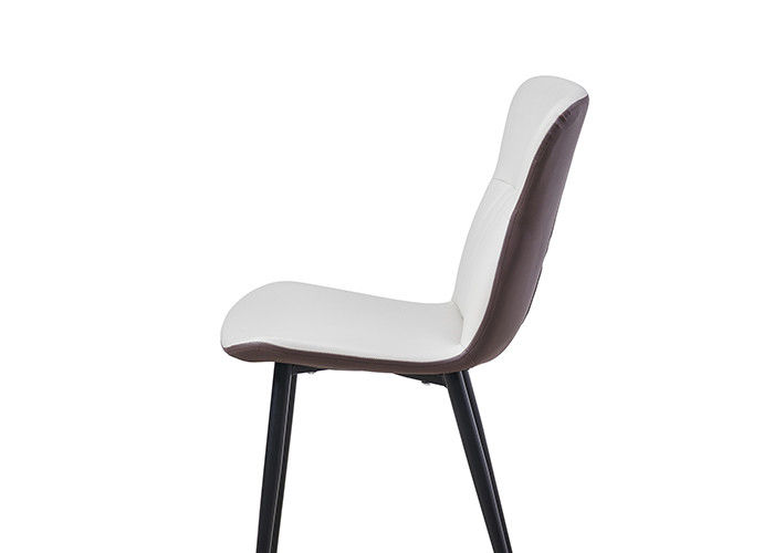 Modieuze Metaal het Dineren Stoelen met Beklede Zetels