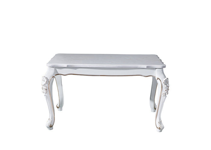 Europese 130x80x76cm Familie Modieuze Marmeren Eettafel
