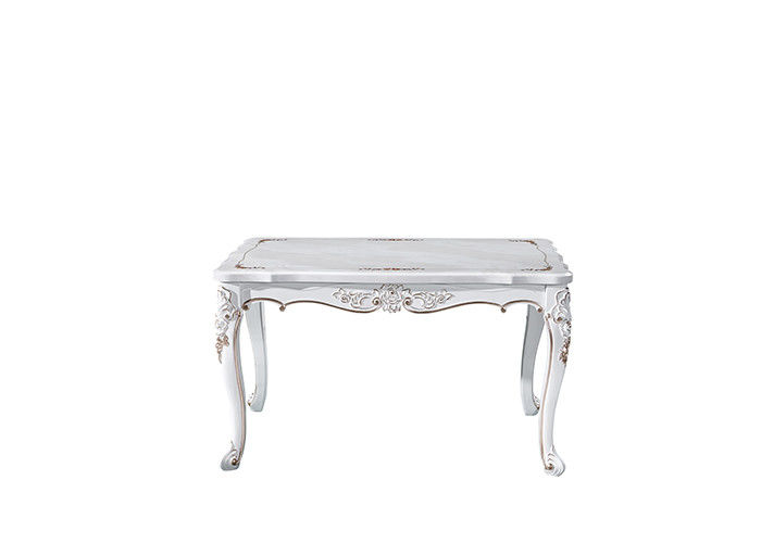 Edele Klassieke Stevige Marmeren Eettafel, Restauranteettafel