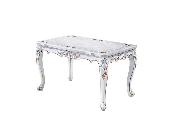 Edele Klassieke Stevige Marmeren Eettafel, Restauranteettafel