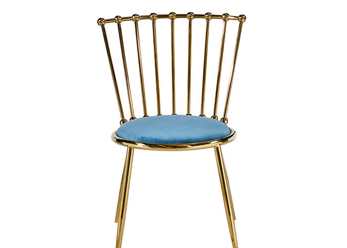 Het Leer en het Staal het Dineren van het bibliothekenroestvrije staal Stoelen