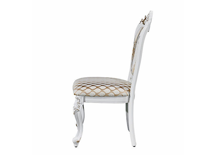 Elegante Retro Houtsnijwerkfamilie Europese het Dineren Stoelen