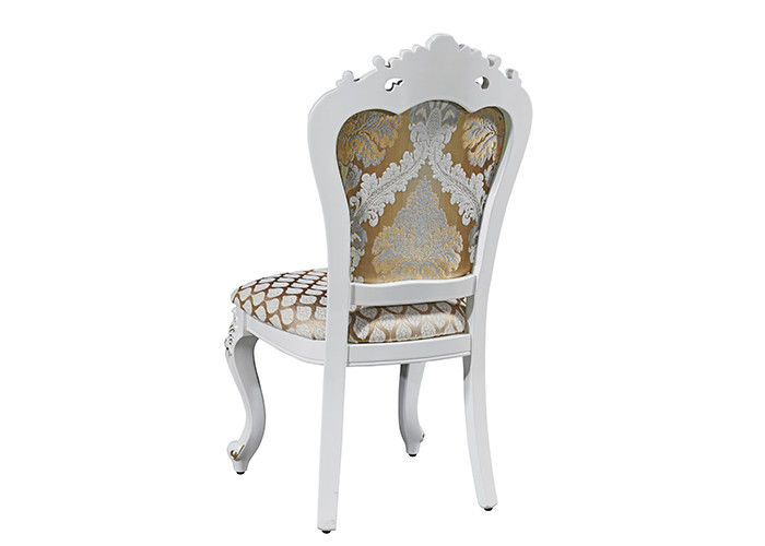 Elegante Retro Houtsnijwerkfamilie Europese het Dineren Stoelen