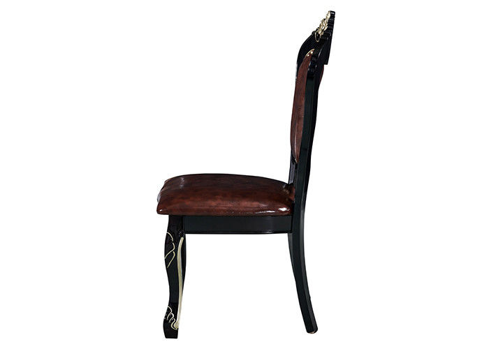 Hotel Europese het Dineren Stoelen, Stevige Houten het Dineren van ISO9001 Stoelen
