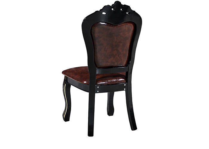 Hotel Europese het Dineren Stoelen, Stevige Houten het Dineren van ISO9001 Stoelen