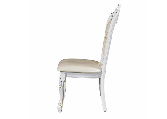 Multidoel Europese Retro Leer het Dineren Stoelen