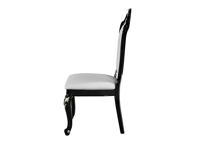 De sterke en Duurzame Witte Stoelen van het Leerrestaurant
