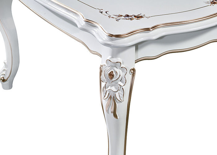 Europese Luxe Stevige Houten Minimalistische Eettafel