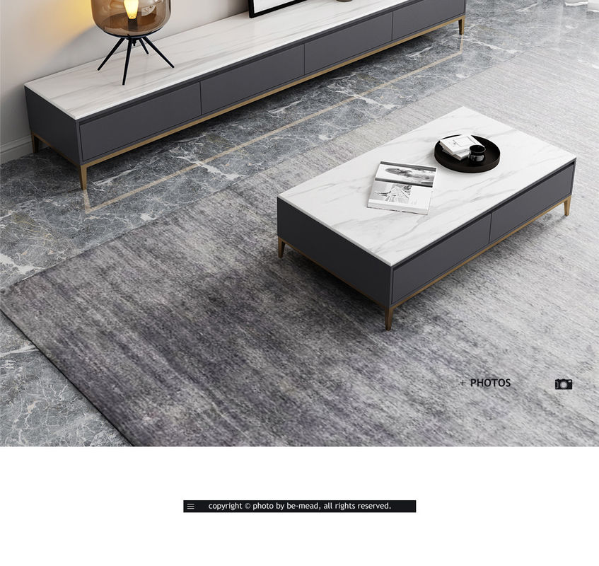 200x40x25cm de Minimalistische Reeks van de de Eenheidskoffietafel van TV