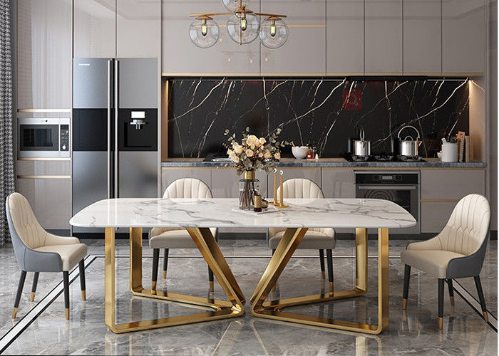 ISO9001 luxe Marmeren Eettafel