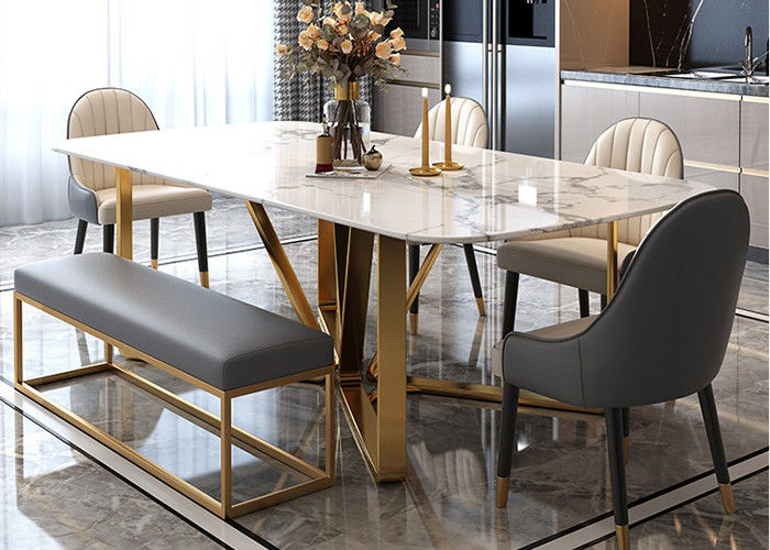ISO9001 luxe Marmeren Eettafel