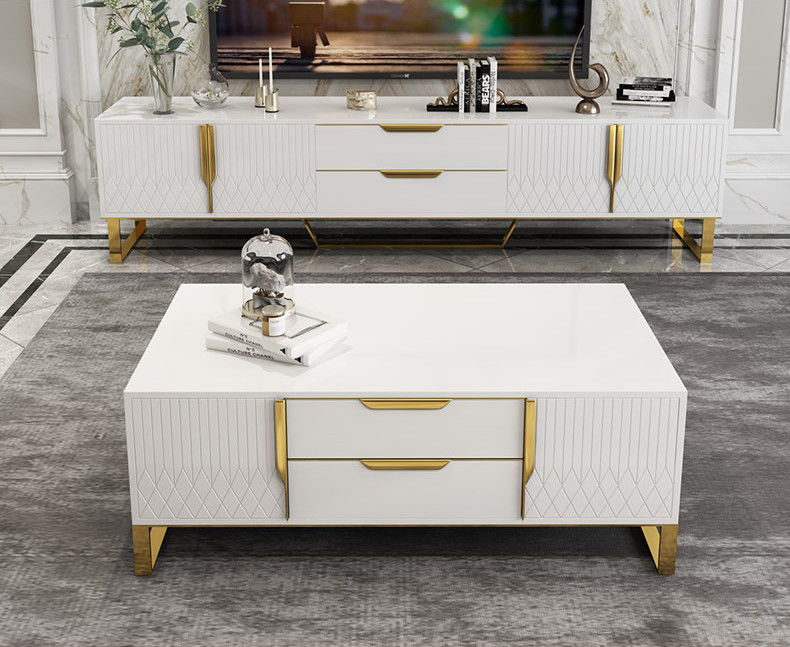 ISO9001 de moderne Elegante Reeks van de de Eenheidskoffietafel van Huistv