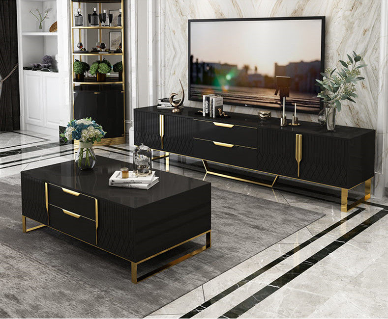 ISO9001 de moderne Elegante Reeks van de de Eenheidskoffietafel van Huistv