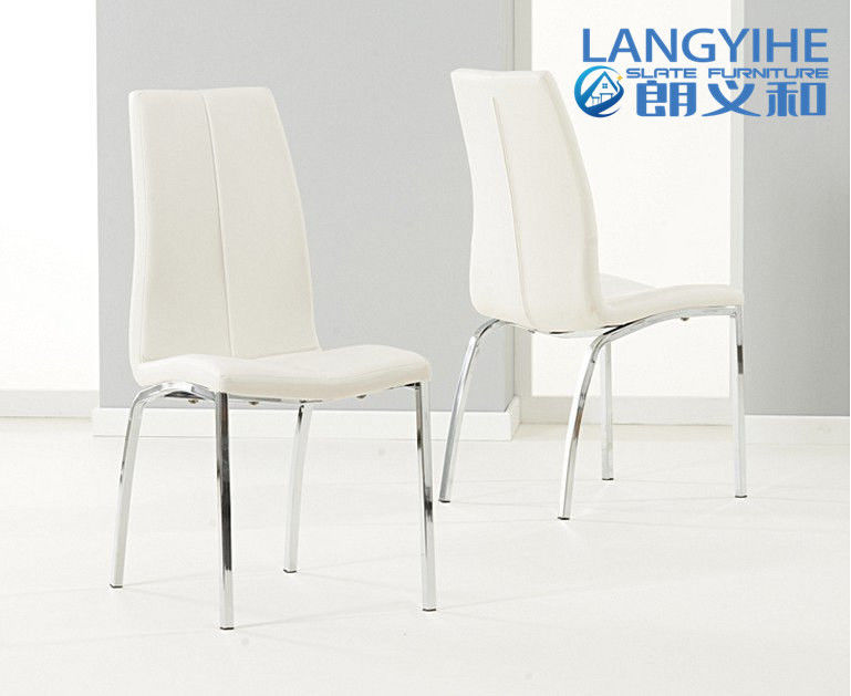 Beklede Stoel 120cm Cirkel Marmeren Eettafel
