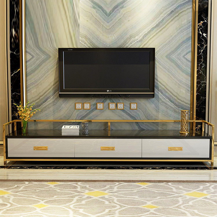 Van de het Kabinetswoonkamer van TV van de bellenepe Luxe het Kader van het het Meubilairroestvrije staal