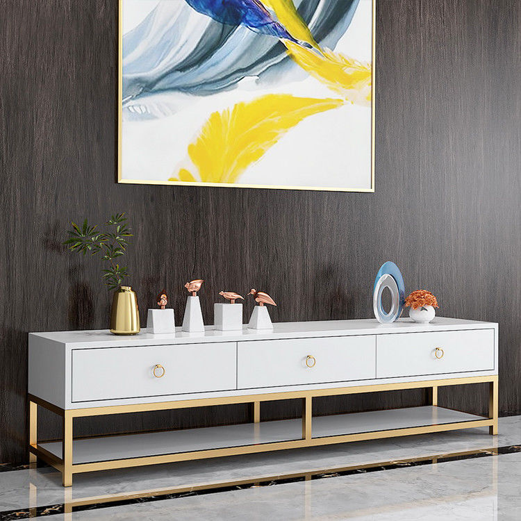 Van de het Kabinetswoonkamer van TV van de bellenepe Luxe het Kader van het het Meubilairroestvrije staal