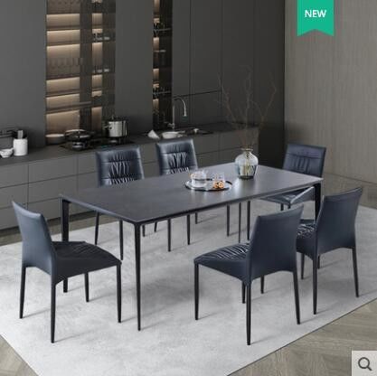 De noordse Lichte Bestand Kras van de Luxe Minimalistische Marmeren Eettafel